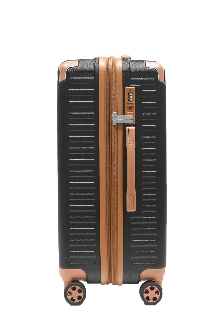 軽量Lサイズ　静音8輪　キャリーバッグ　スーツケース　キャリーケース BK/BR