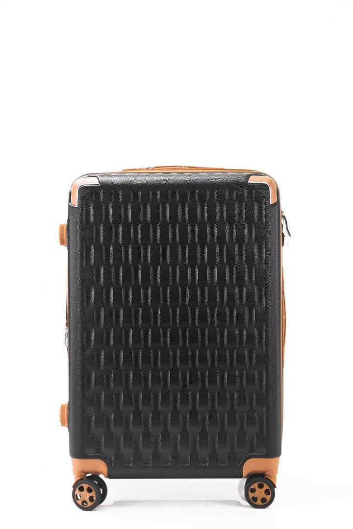 軽量Lサイズ　静音8輪　キャリーバッグ　スーツケース　キャリーケース BK/BR