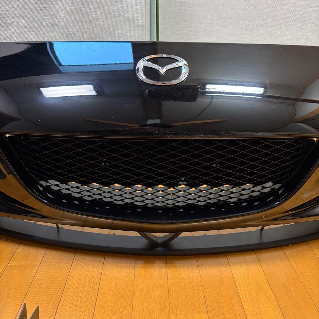 RX-8 LEG MOTOR SPORTフロントリップ +純正バンパー　引取限定