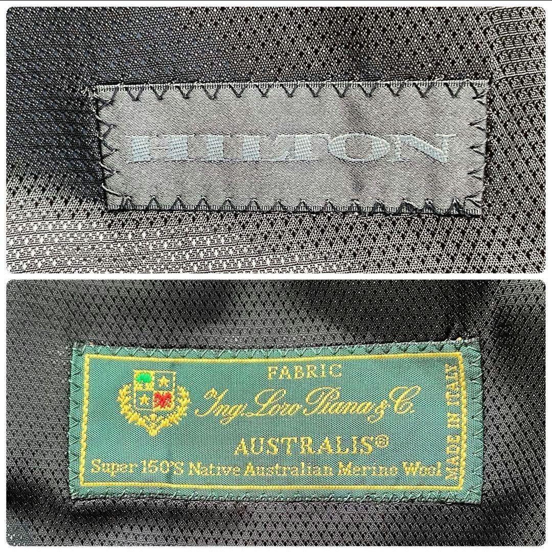 上質 ロロピアーナSuper150's HILTONグレースーツセットアップA7