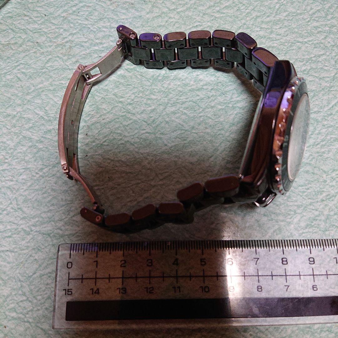 腕時計 ブラック ステンレス