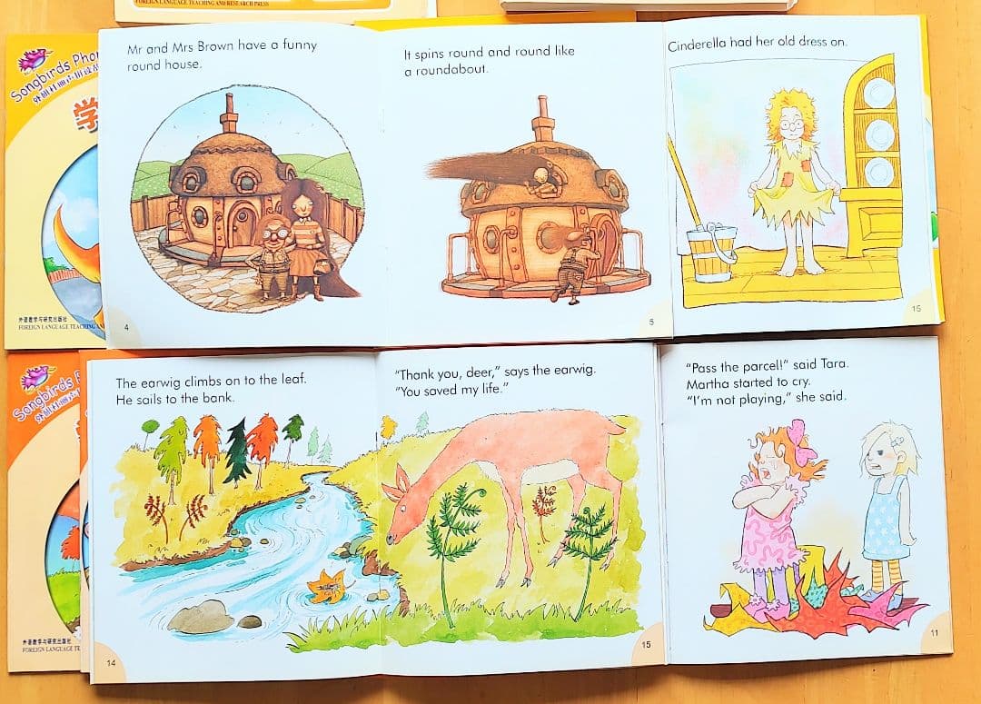 Oxford英語絵本170冊 songbirds Fireflies 多読