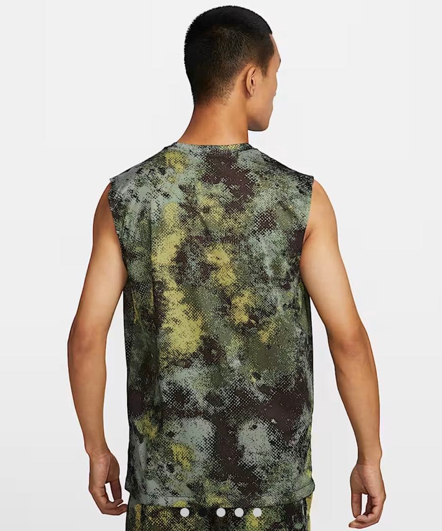 Nike カモフラノースリーブ パンツ セットアップ トレーニング 迷彩 ナイキ