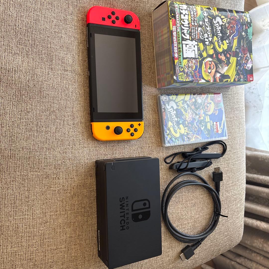 Switch ストア限定版 本体とスプラトゥーン3 ゲーム本体