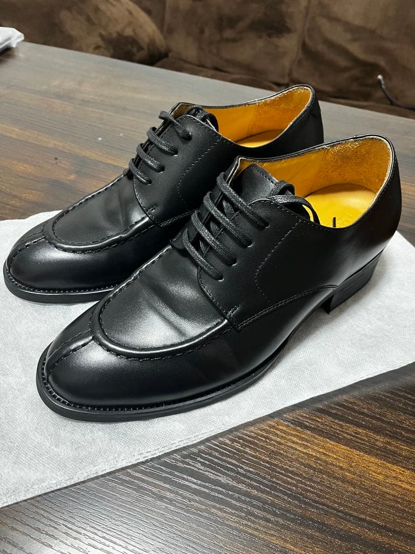 靴 Shiun COW LEATHER U-TIP DERBY