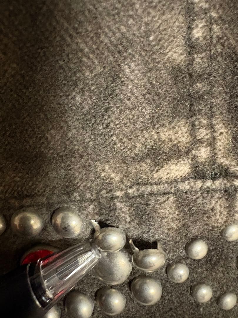 Number (N)ine カート期 スタッズシャツジャケット グレー サイズ3