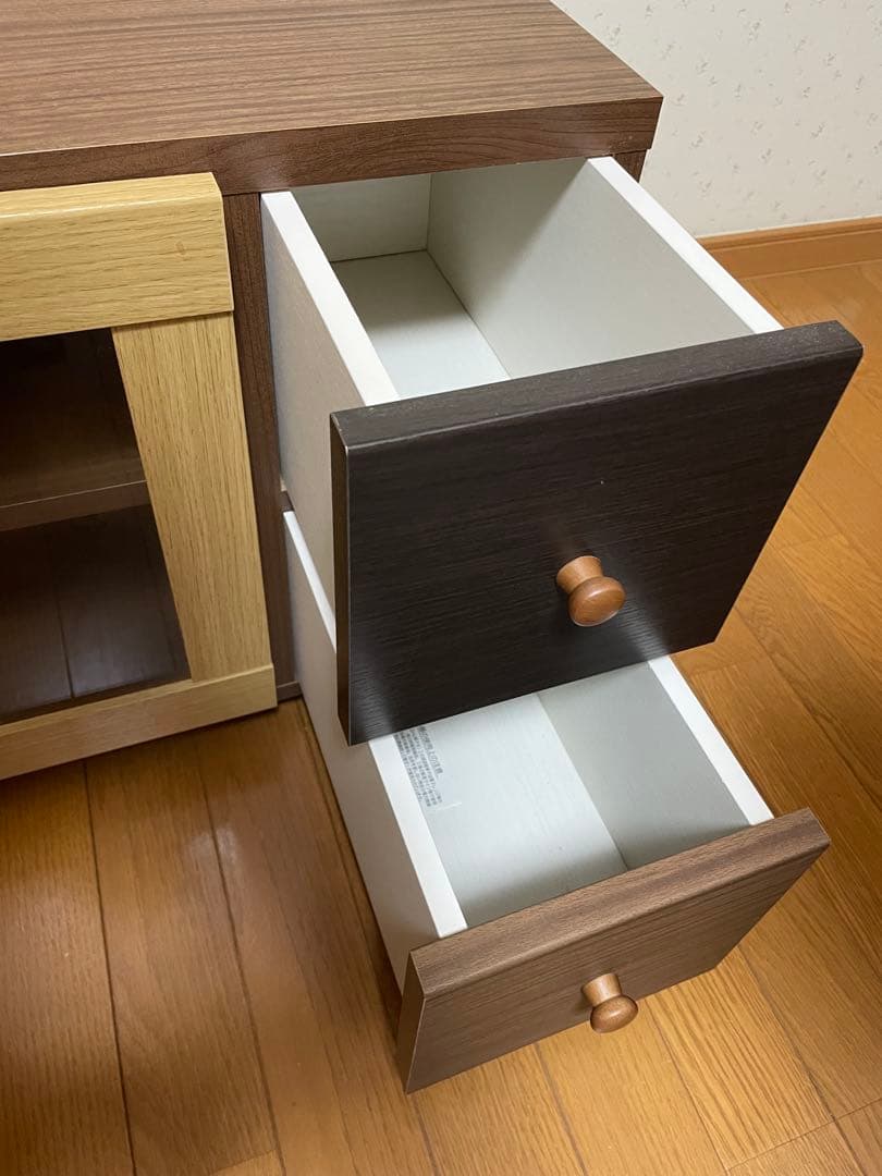 引き取り限定！　神奈川県　テレビ台　オシャレ　木製　リビング　収納