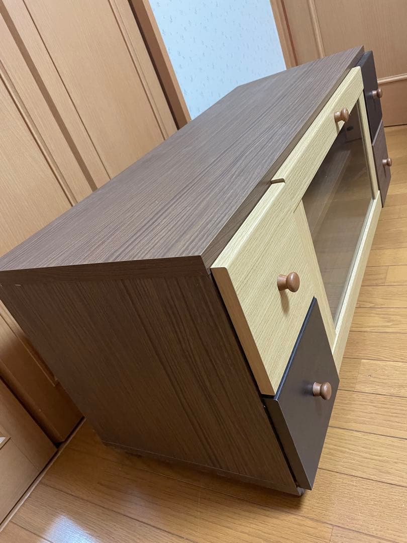 引き取り限定！　神奈川県　テレビ台　オシャレ　木製　リビング　収納