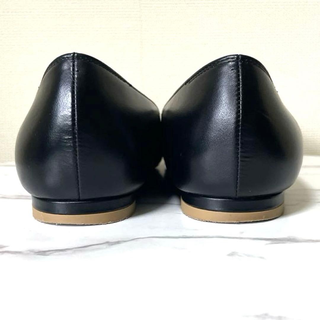 PIPPICHIC 37.5 ANNA V JEWERLYフラットシューズ　黒