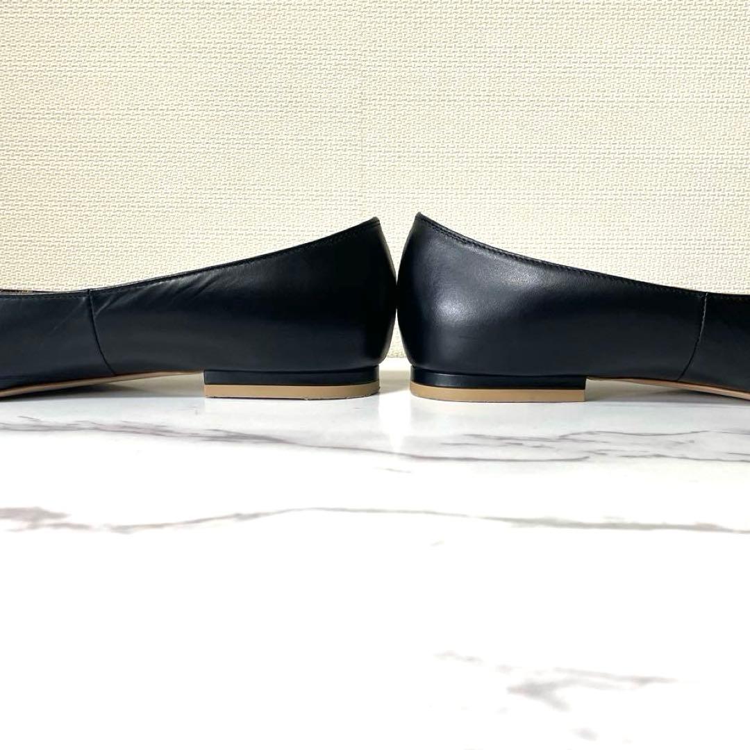 PIPPICHIC 37.5 ANNA V JEWERLYフラットシューズ　黒