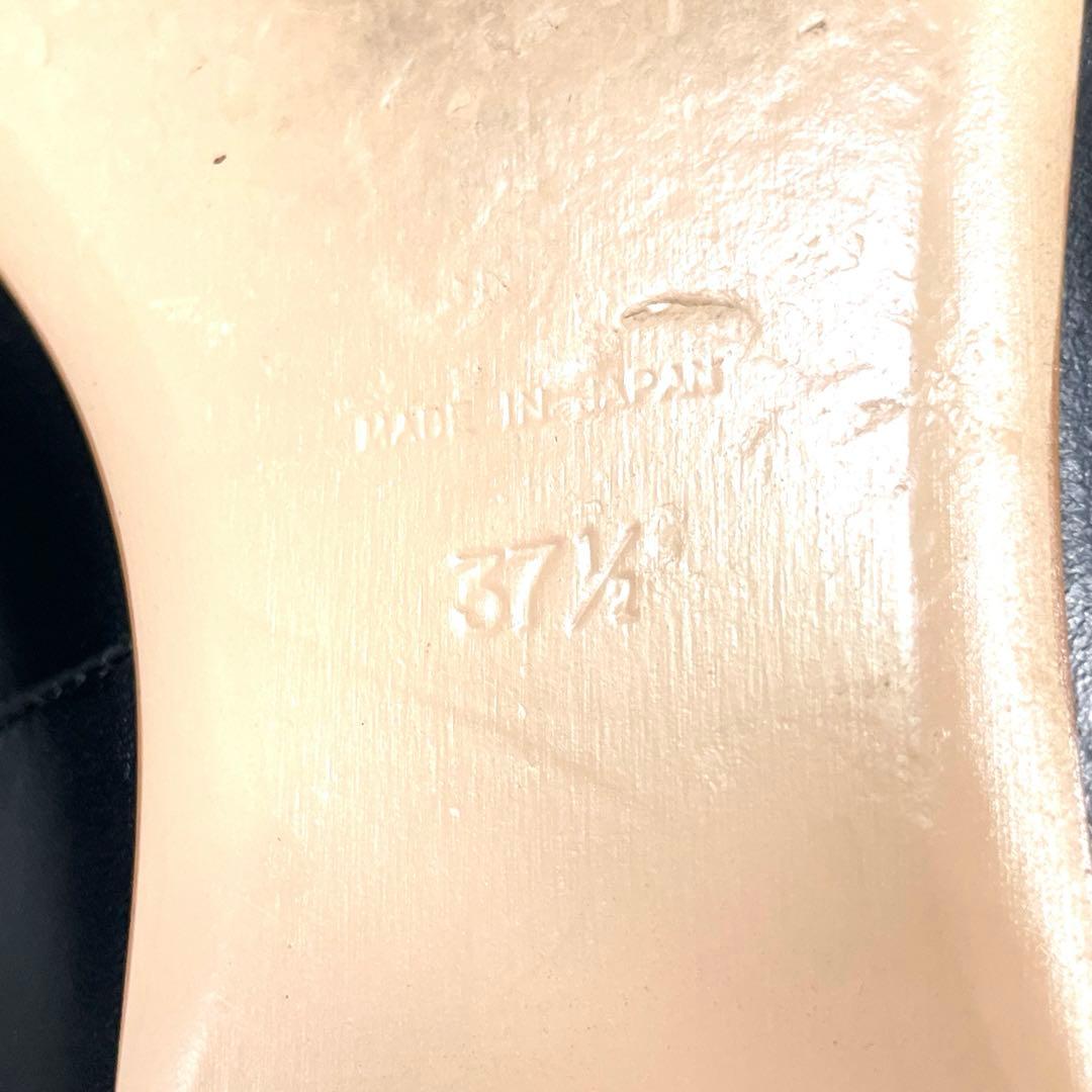 PIPPICHIC 37.5 ANNA V JEWERLYフラットシューズ　黒