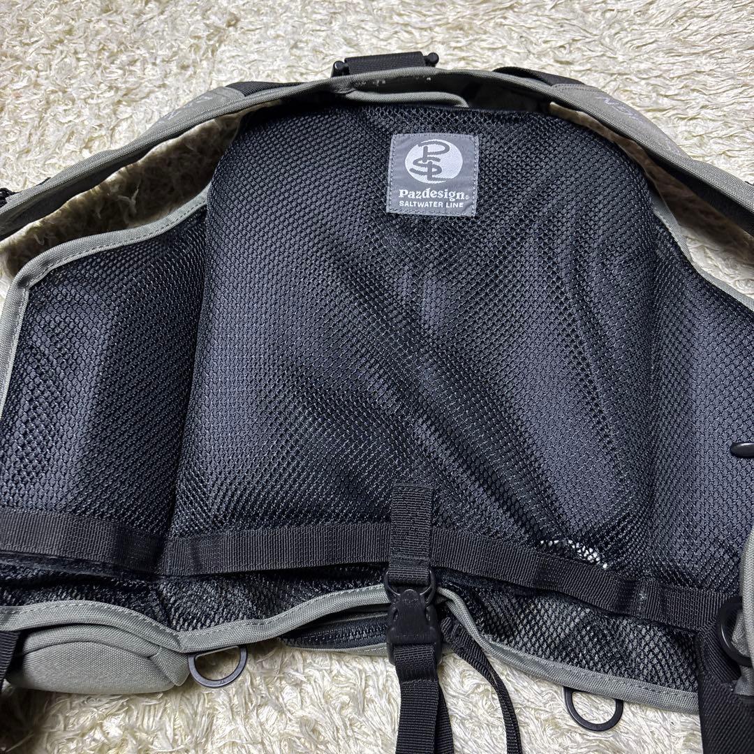 Pazdesign パズデザイン フィッシングベスト フローティングベスト 美品