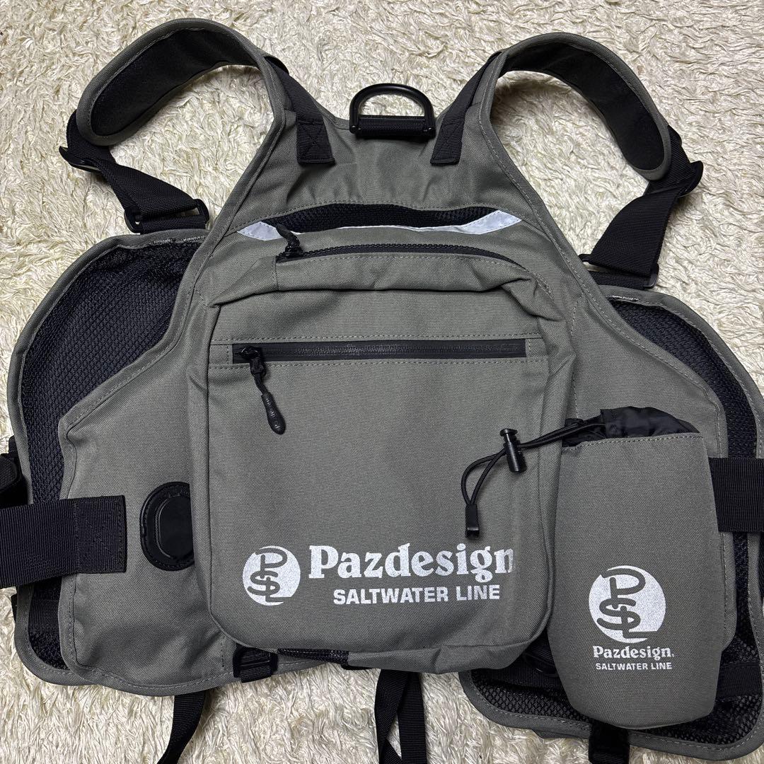 Pazdesign パズデザイン フィッシングベスト フローティングベスト 美品
