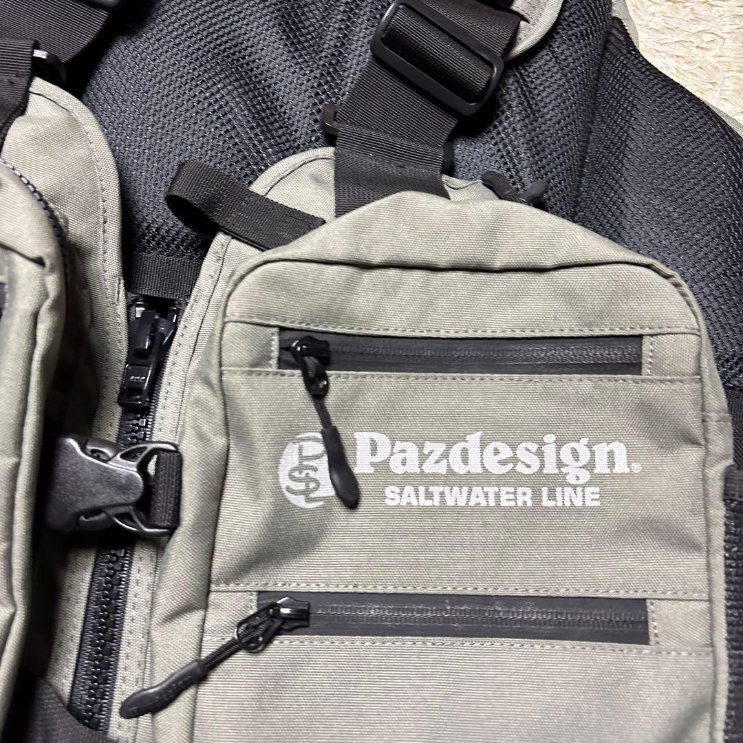 Pazdesign パズデザイン フィッシングベスト フローティングベスト 美品