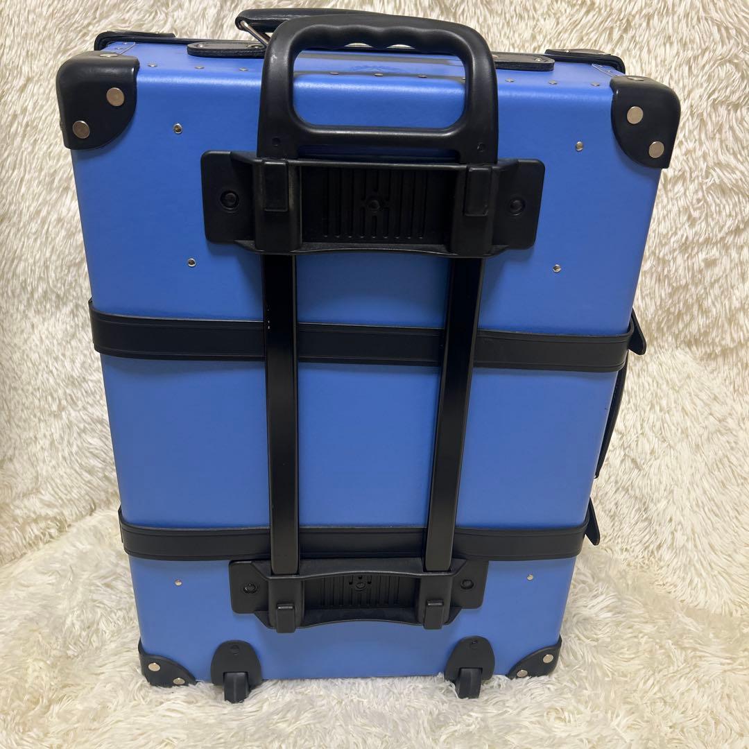 【美品】GLOBE TROTTER スーツケース ロイヤルブルー　二輪