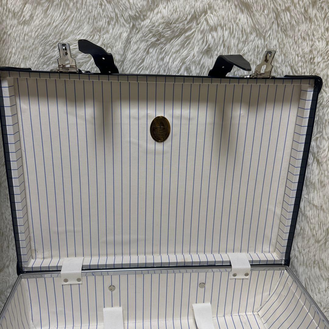 【美品】GLOBE TROTTER スーツケース ロイヤルブルー　二輪