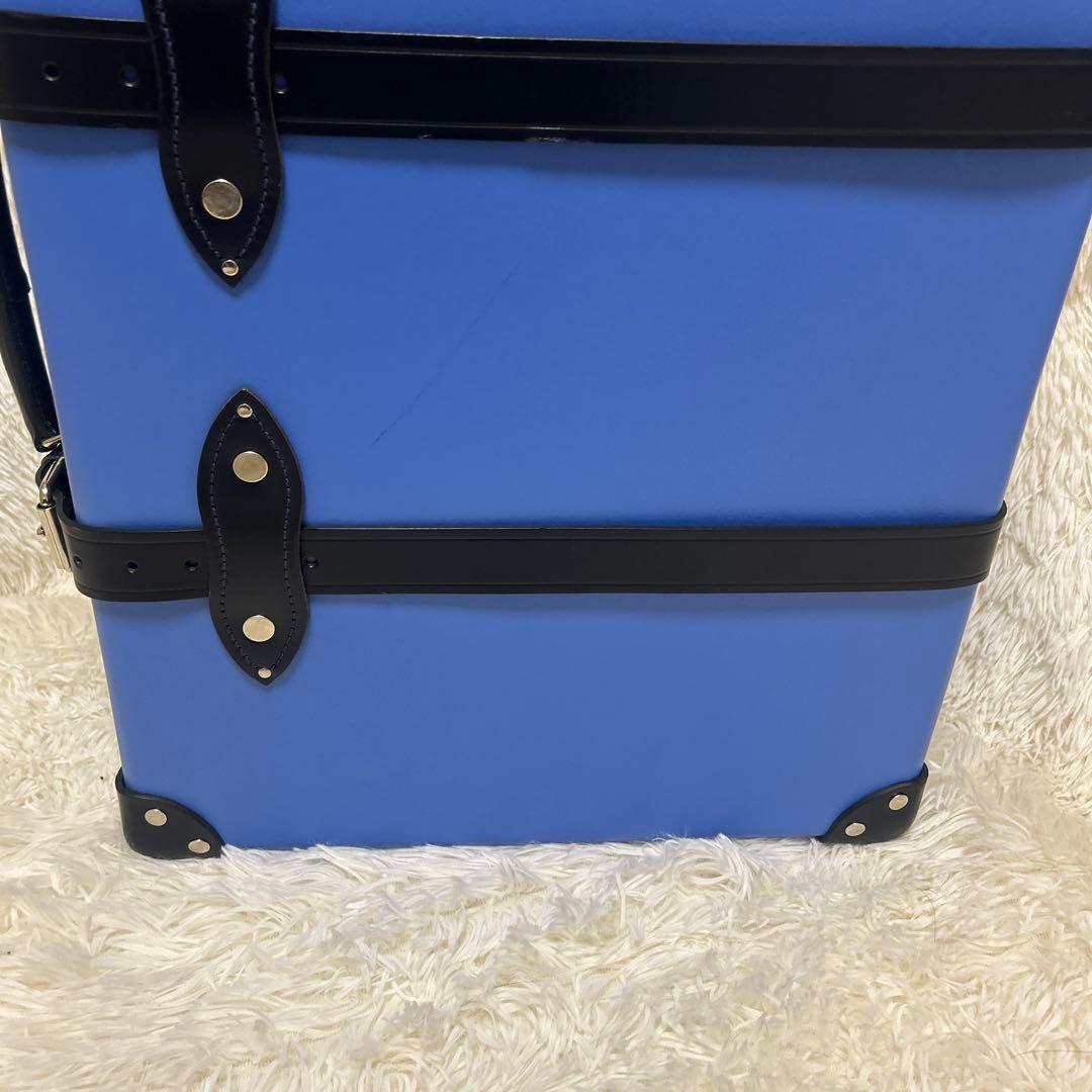 【美品】GLOBE TROTTER スーツケース ロイヤルブルー　二輪