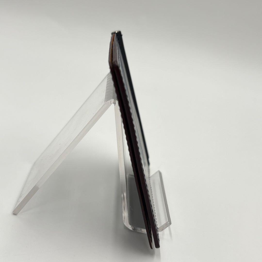 美品 ガンゾ シェルコードバン2 マネークリップ ギャランティカード 箱付き