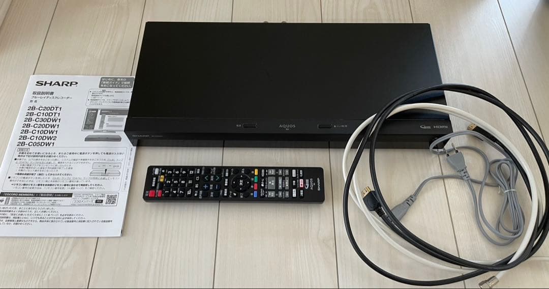 SHARP ブルーレイレコーダー2B-C05DW1 2021年製 2番組録画