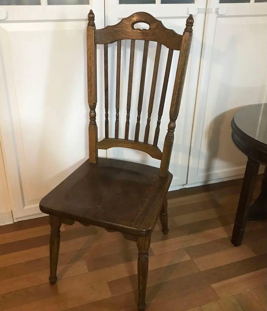 アンティーク　ダイニングチェア　クラシック　レトロ