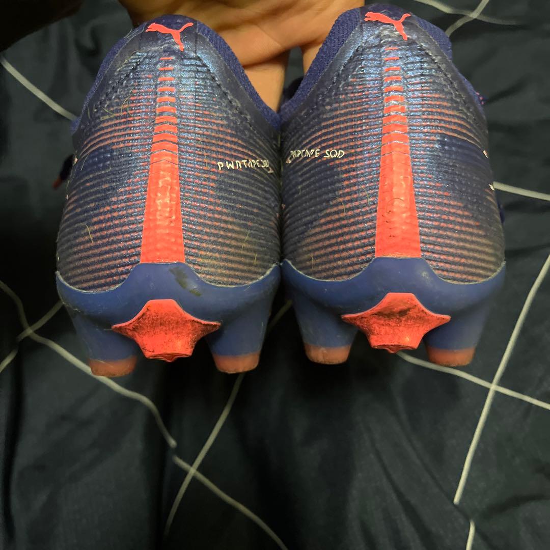 Puma Ultra 1.3 サッカーシューズ ネイビー/オレンジ