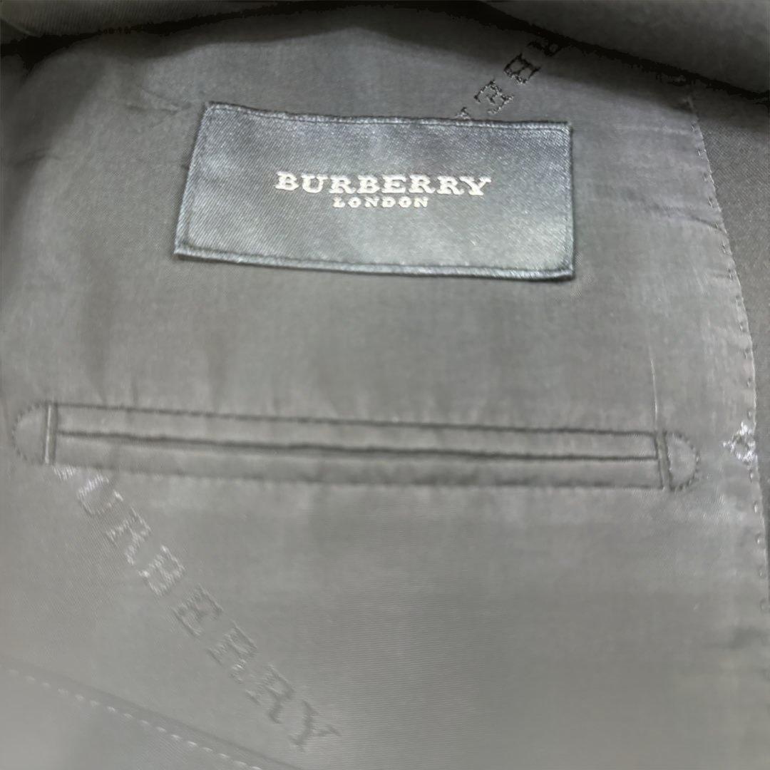 BURBERRYネイビー お受験　七五三　卒業　メンズスーツ　ウールBB6