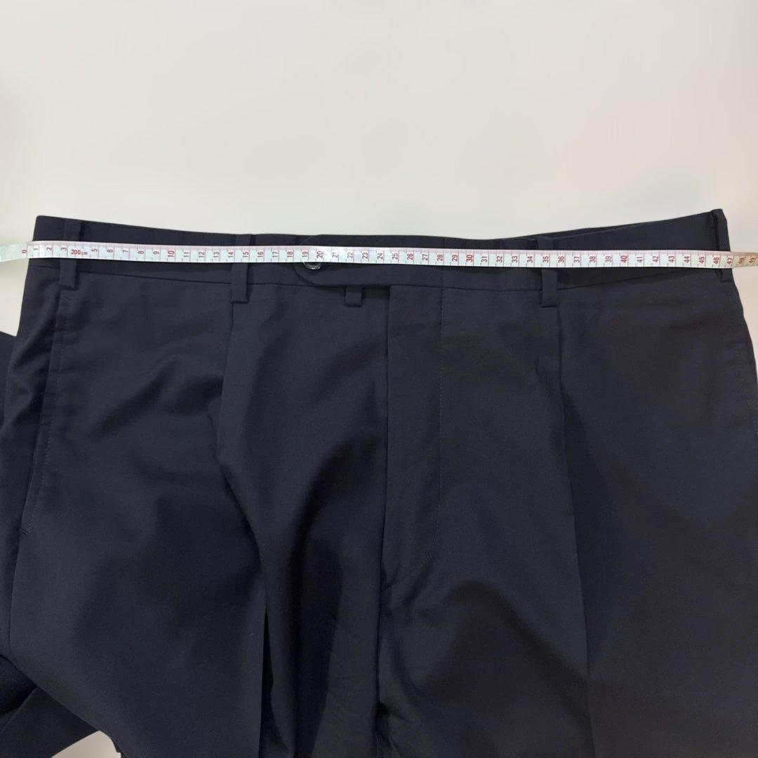 BURBERRYネイビー お受験　七五三　卒業　メンズスーツ　ウールBB6