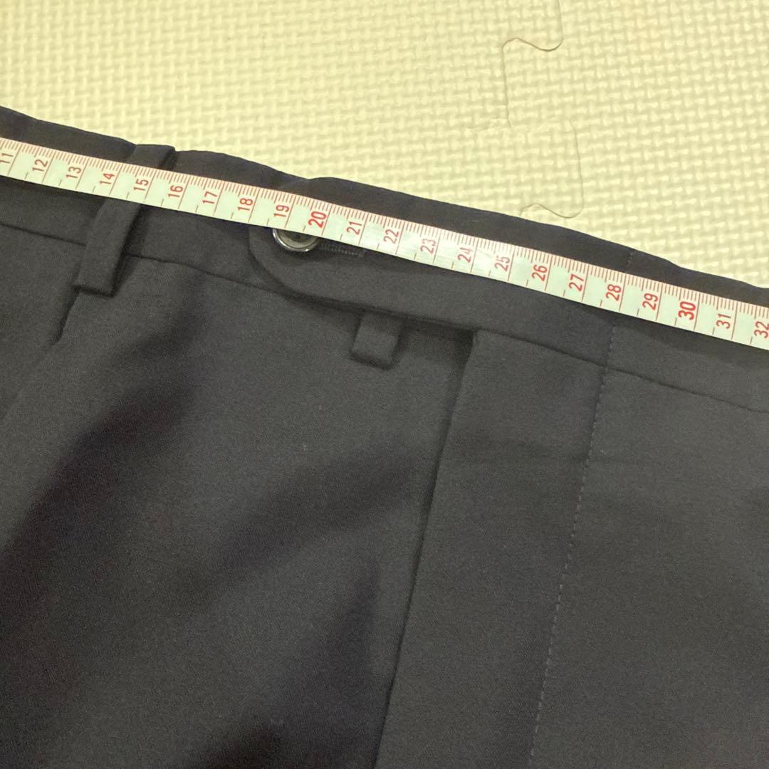 BURBERRYネイビー お受験　七五三　卒業　メンズスーツ　ウールBB6