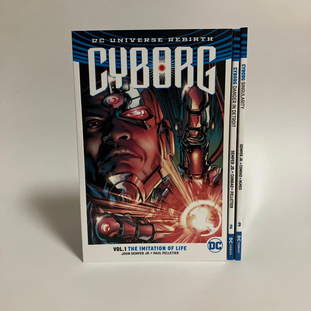 アメコミ・英語　全3巻セット　CYBORG　　サイボーグ