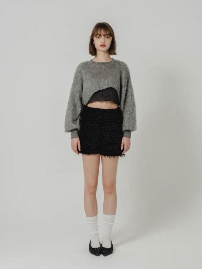 パンツ Eaphi FLUFFY SHORT PANTS