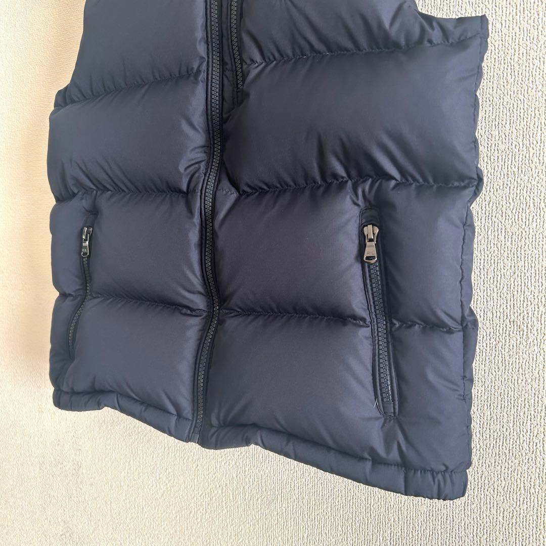 【極美品】ラルフローレン ダウンベスト M ネイビー レッドポニー刺繍ロゴ