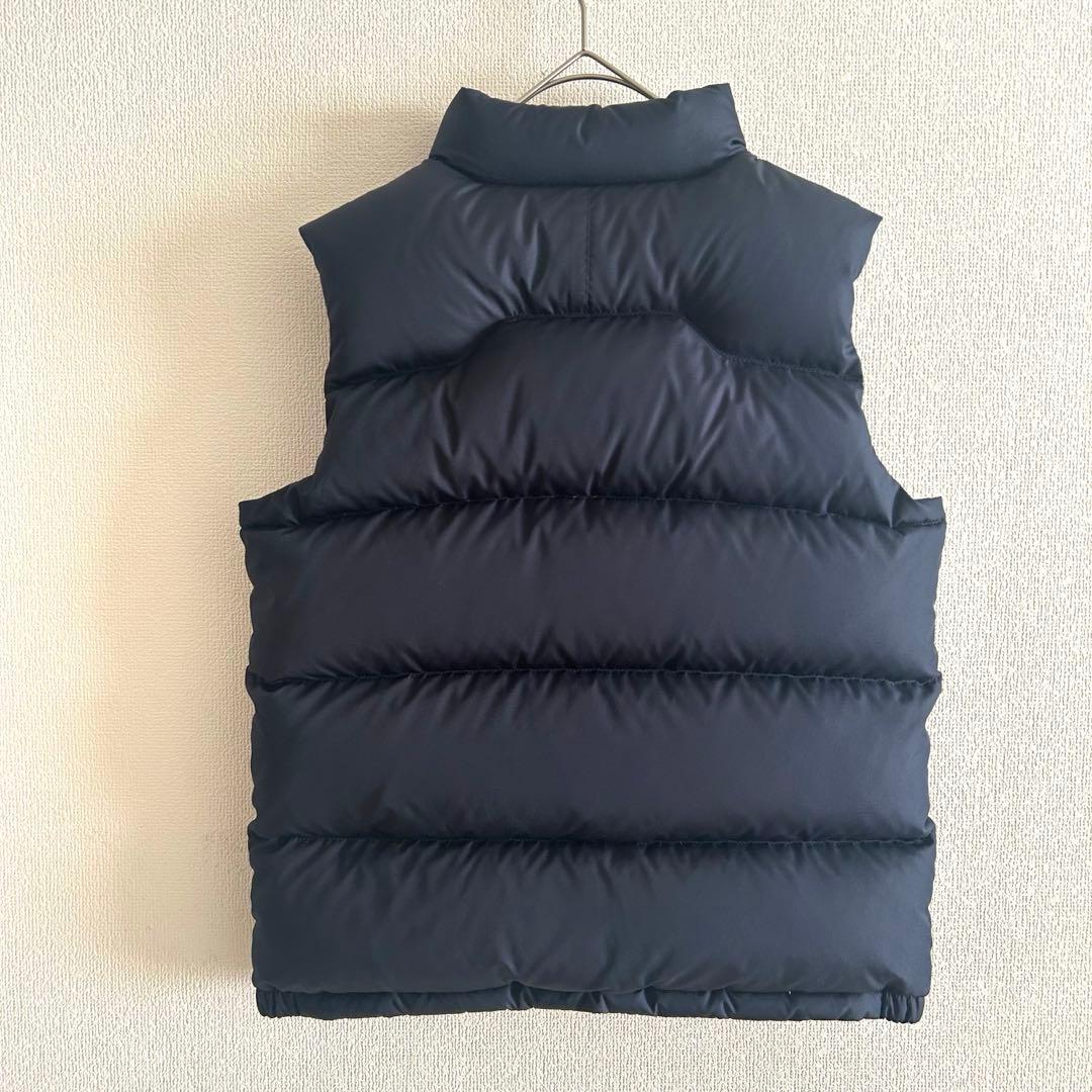 【極美品】ラルフローレン ダウンベスト M ネイビー レッドポニー刺繍ロゴ