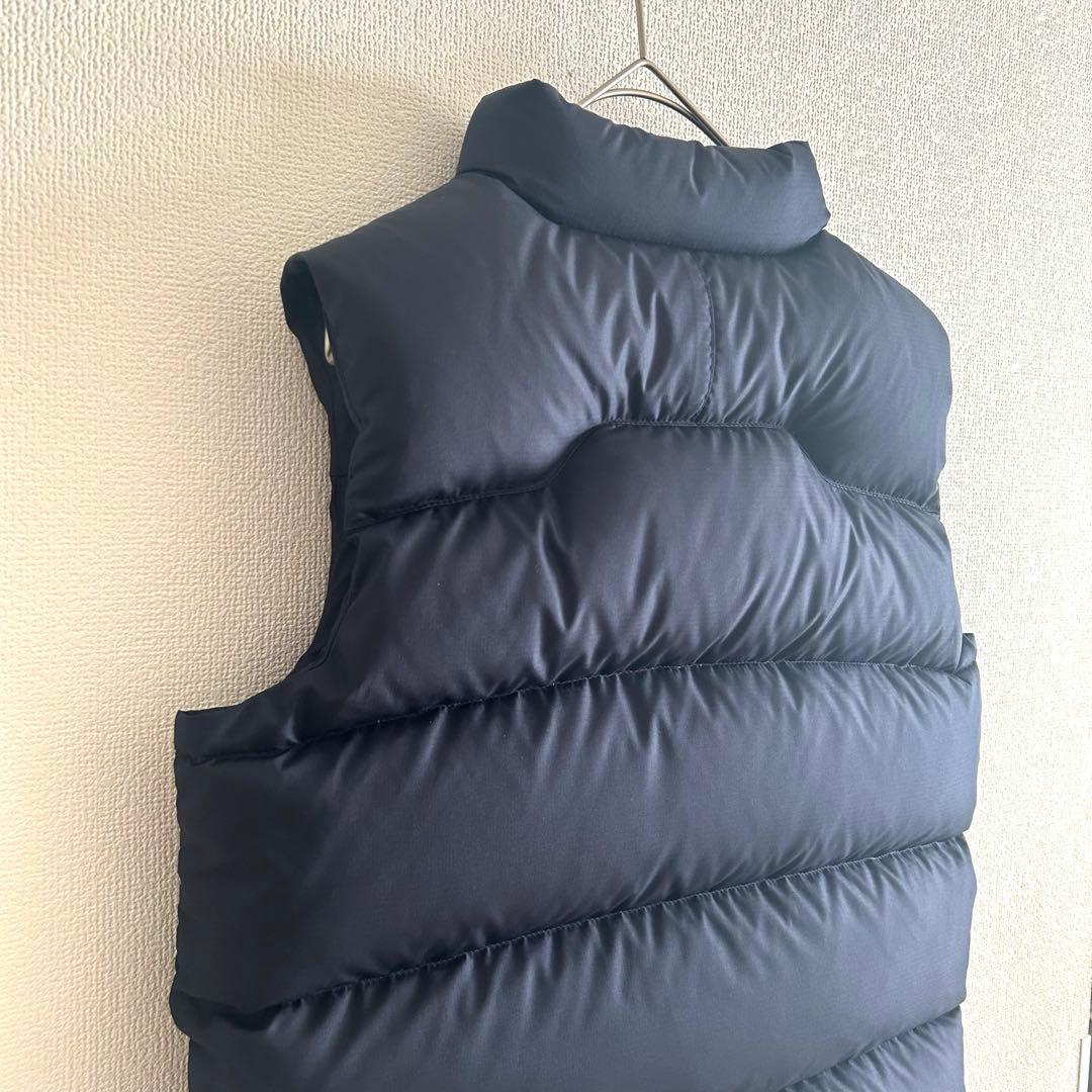 【極美品】ラルフローレン ダウンベスト M ネイビー レッドポニー刺繍ロゴ