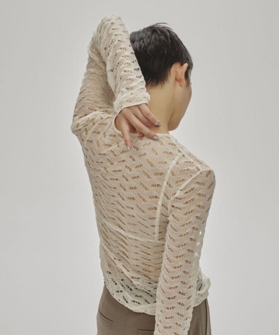 Jacquard Long T-shirts トゥデイフル