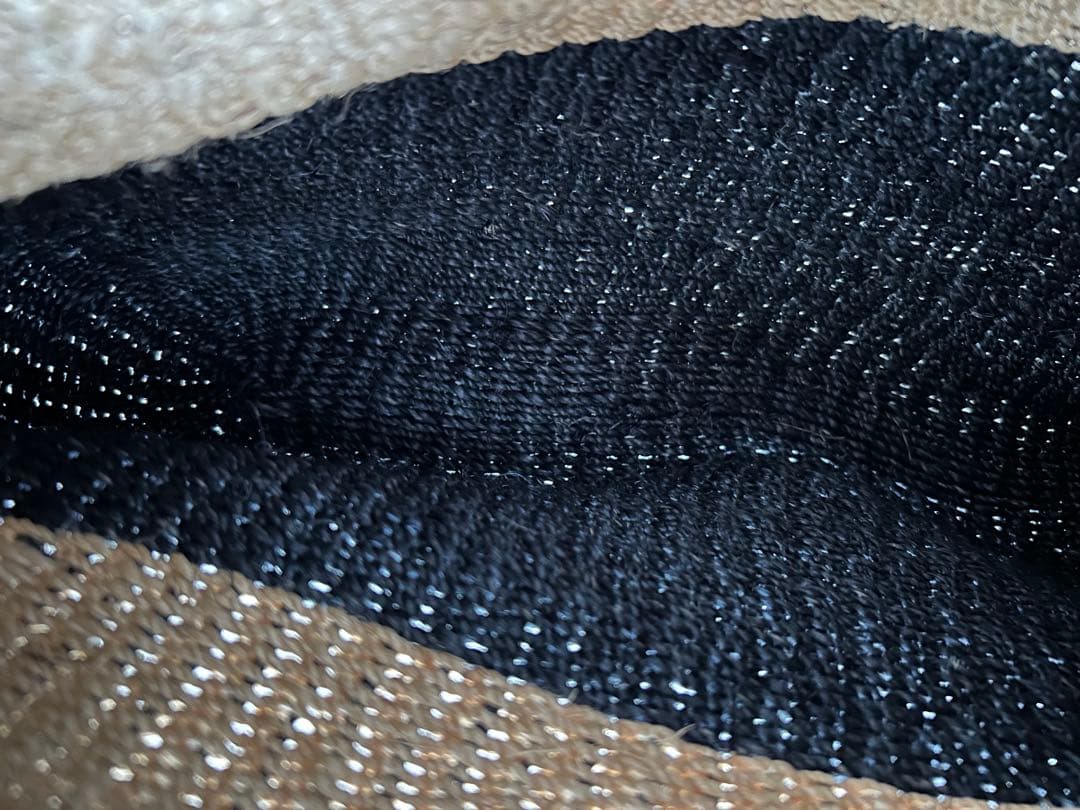 美品 TOFF&LORDSTONE トフ＆ロードストーン ストライプ かごバッグ