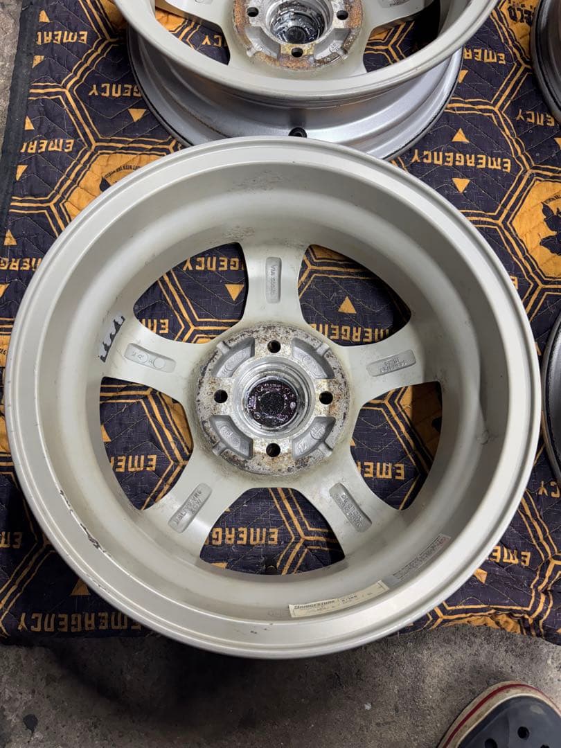 と*ん様 中古 BS アルミホイール　14インチ　4.5j　+45　4穴100