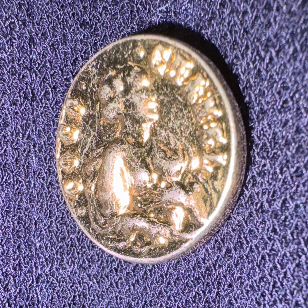 CHANEL ネイビー ホワイト袖 ワンピース ゴールドボタン