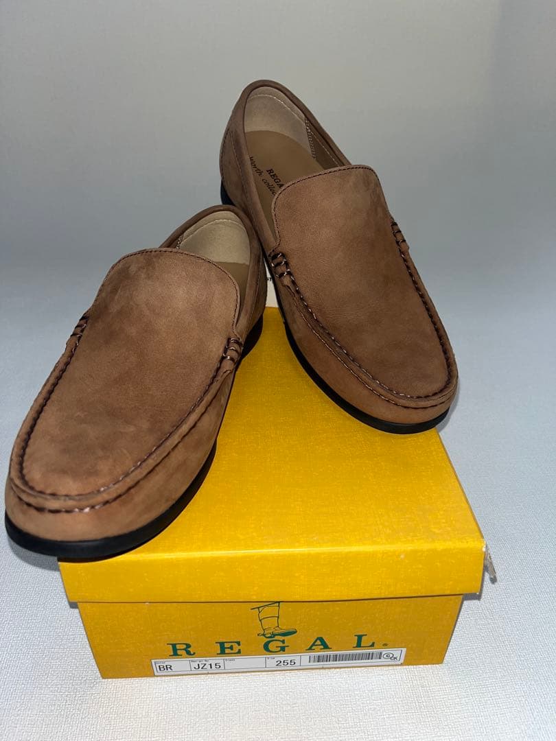 ちびたろう REGAL スエード ローファー 25.5cm