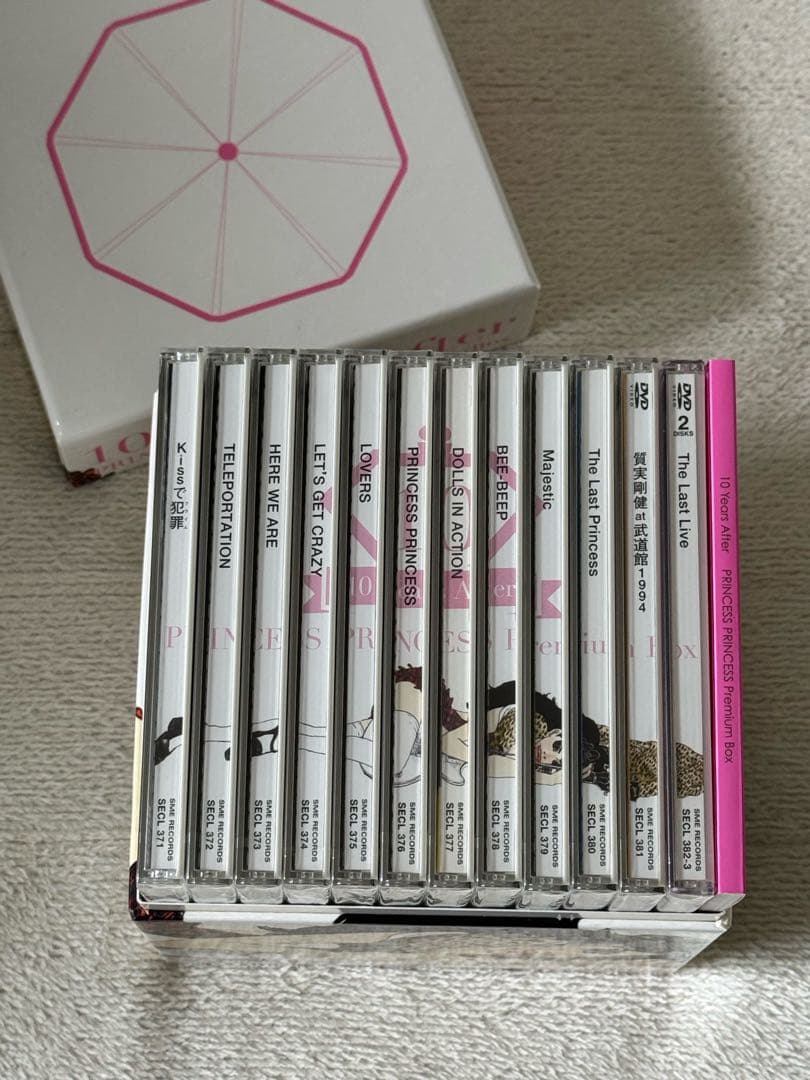 プリンセスプリンセス 完全生産限定盤 10 Years After ディスク新品