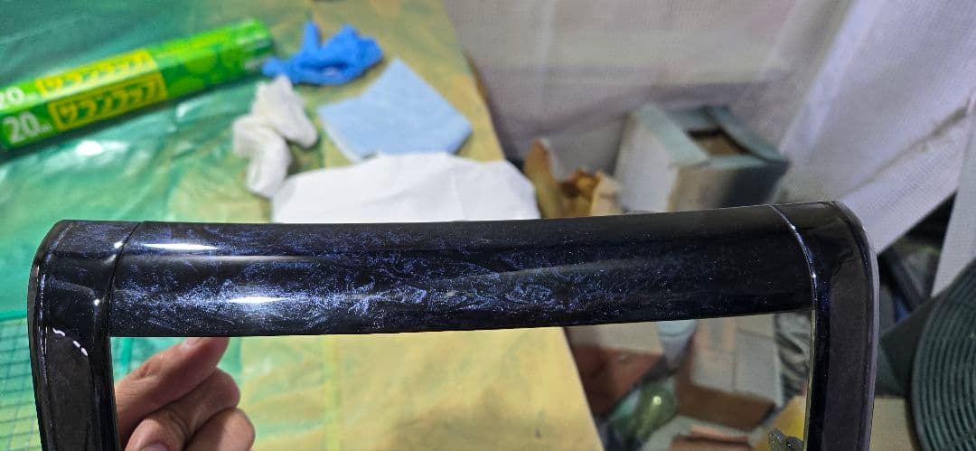 蕾＆姫パパ之助様　20系アルファードハイブリッドパネルキャンディーラップ黒