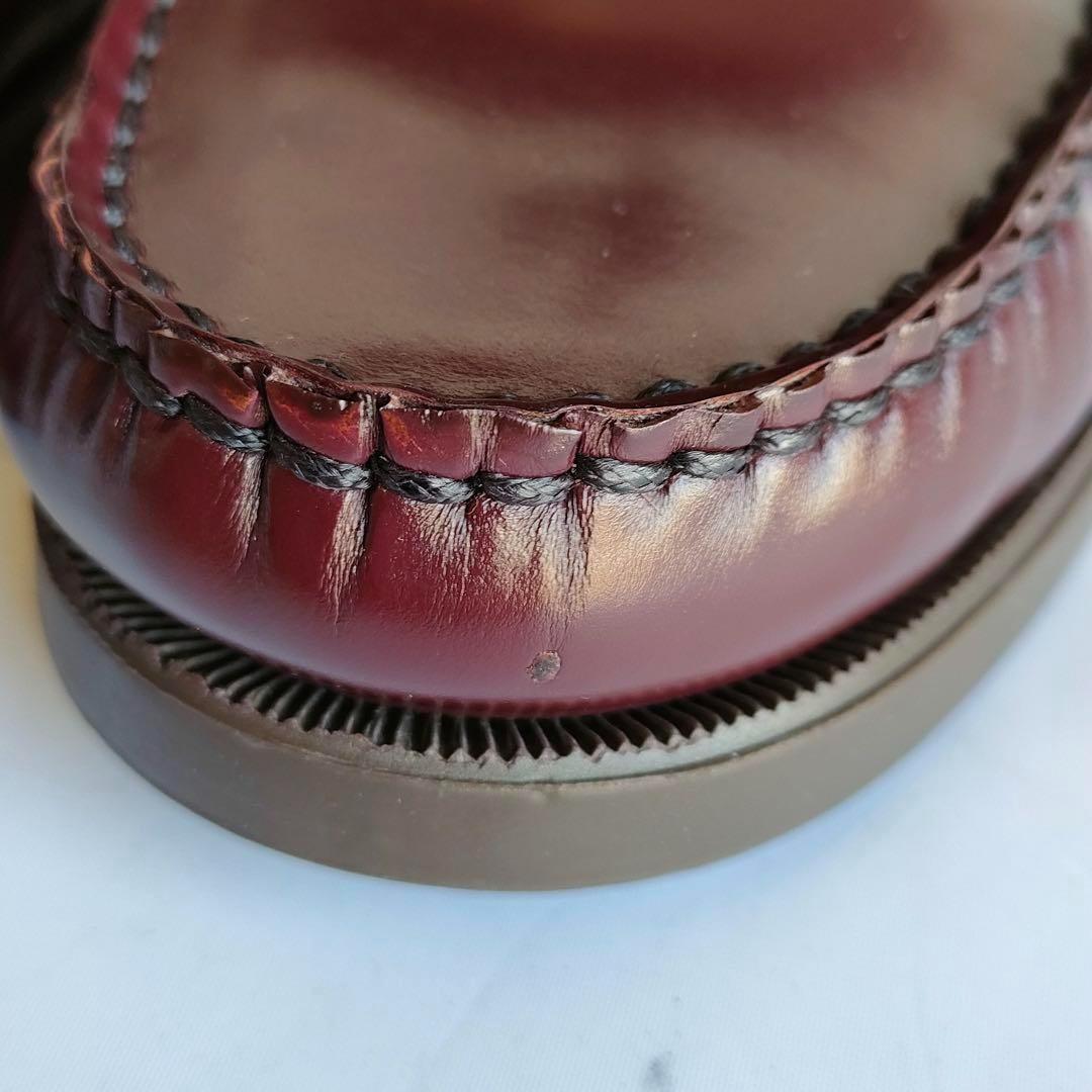 パラブーツ/BARTH/デッキシューズ/マリンシューズ/ボルドー/26.5cm