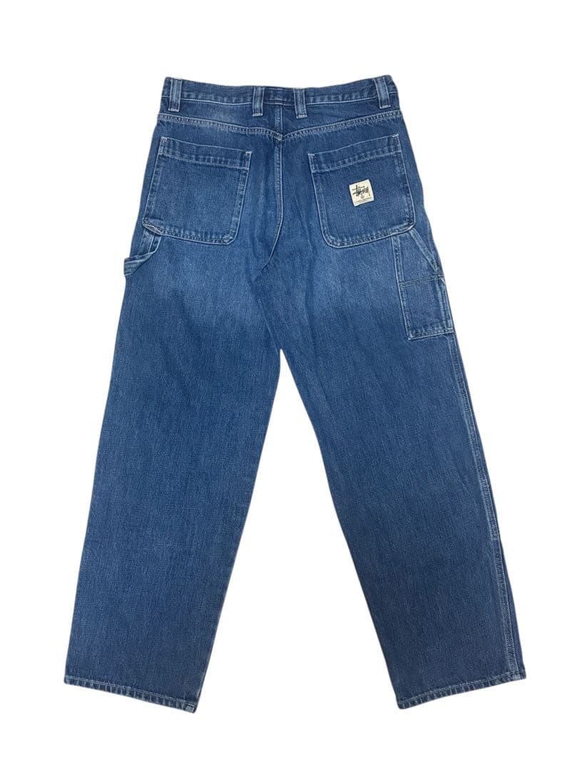 Stussyダブルニーデニム