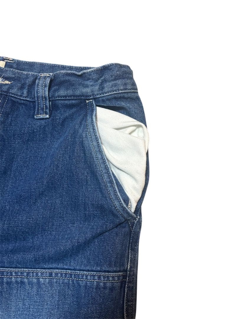 Stussyダブルニーデニム