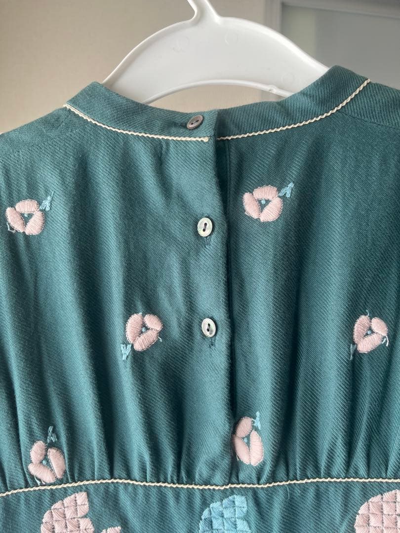 ミナペルホネン　ohayoキッズ長袖ワンピース110cm