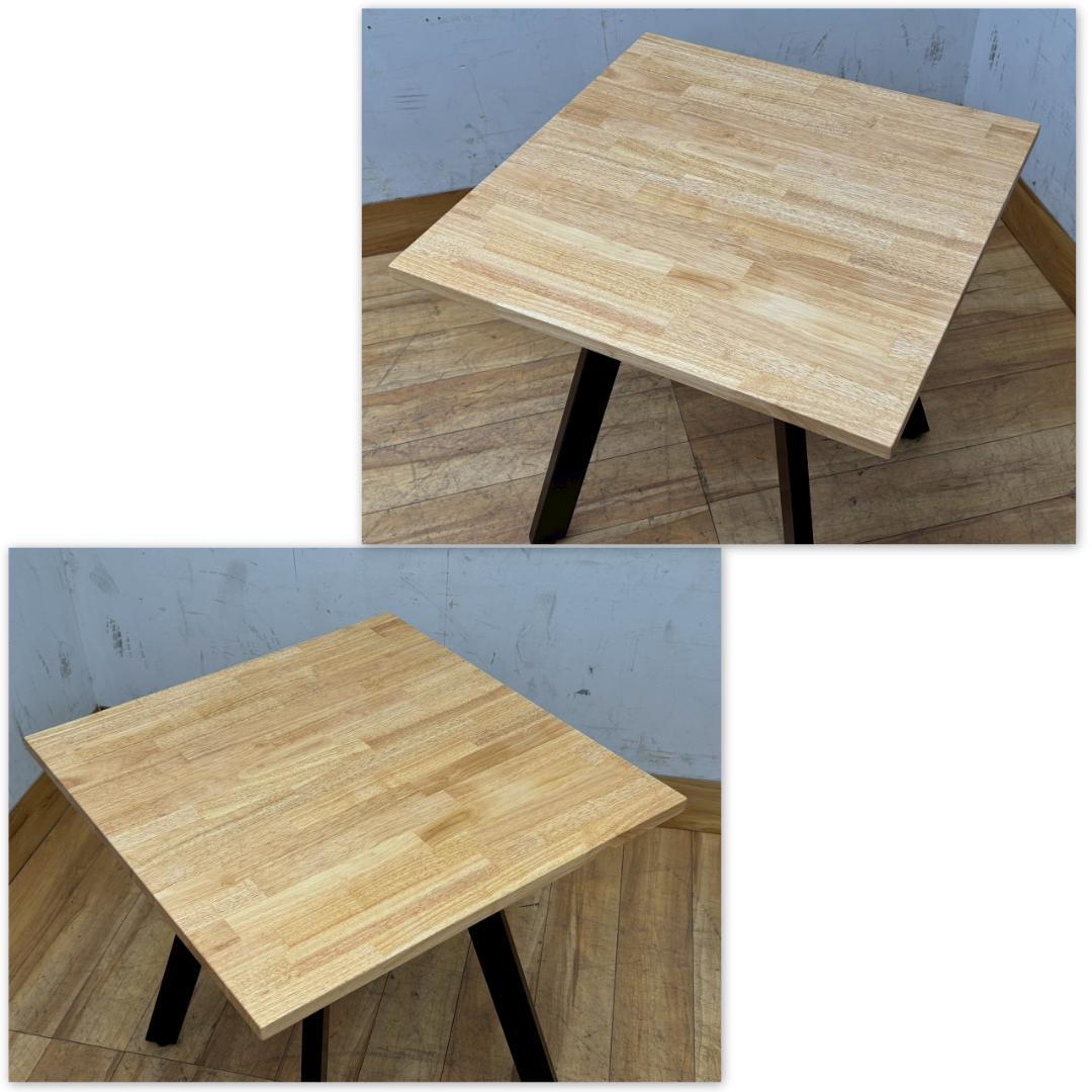 T1543☆展示品☆KANADEMONO　カナデモノ　カフェテーブル　スクエア