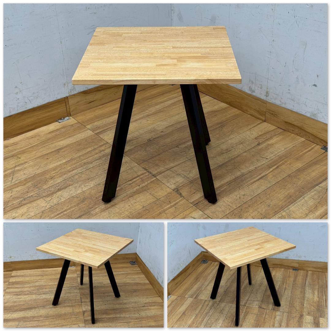 T1543☆展示品☆KANADEMONO　カナデモノ　カフェテーブル　スクエア
