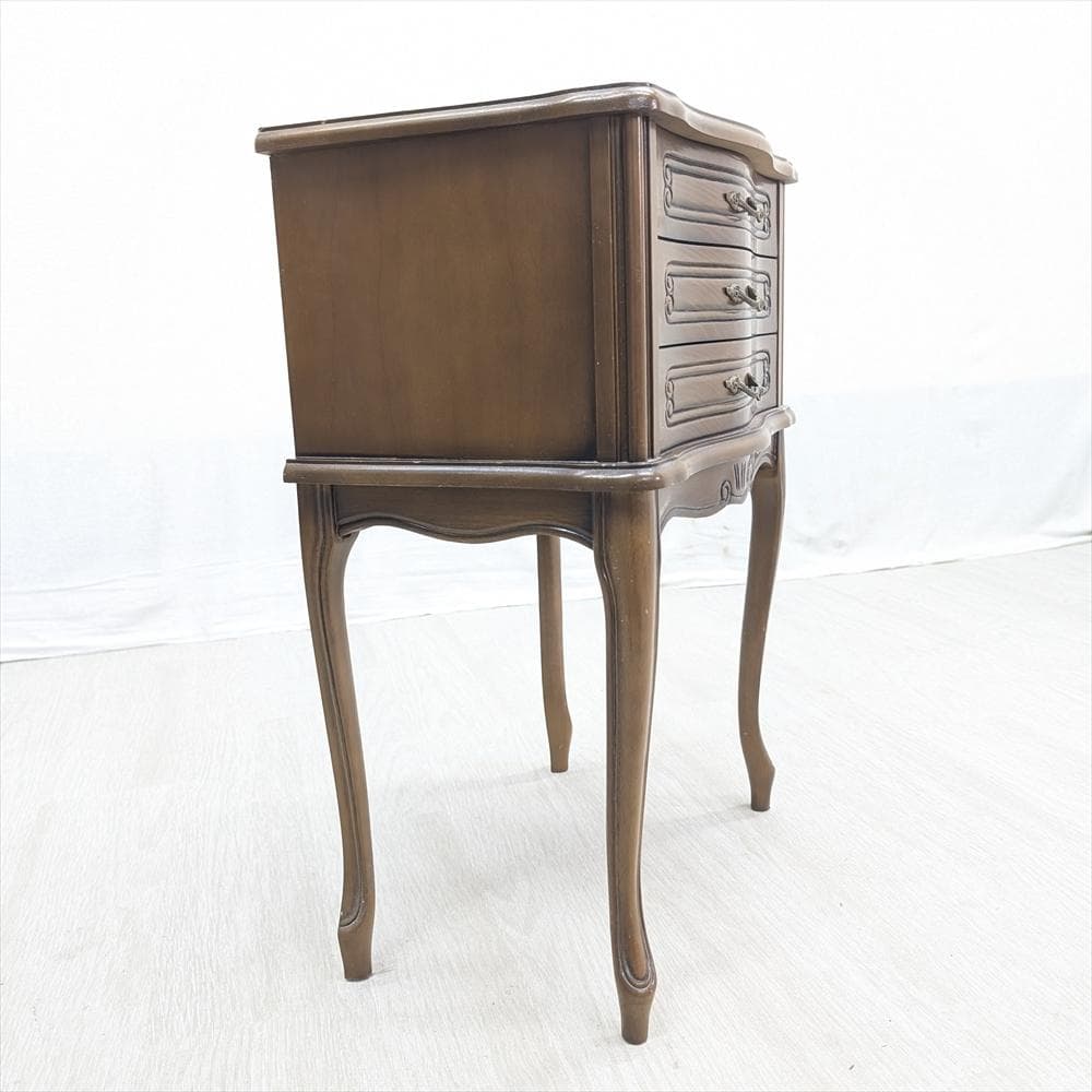 猫脚　リビングチェスト　コンソール　飾台　ナイトテーブル　サイドチェスト　タンス