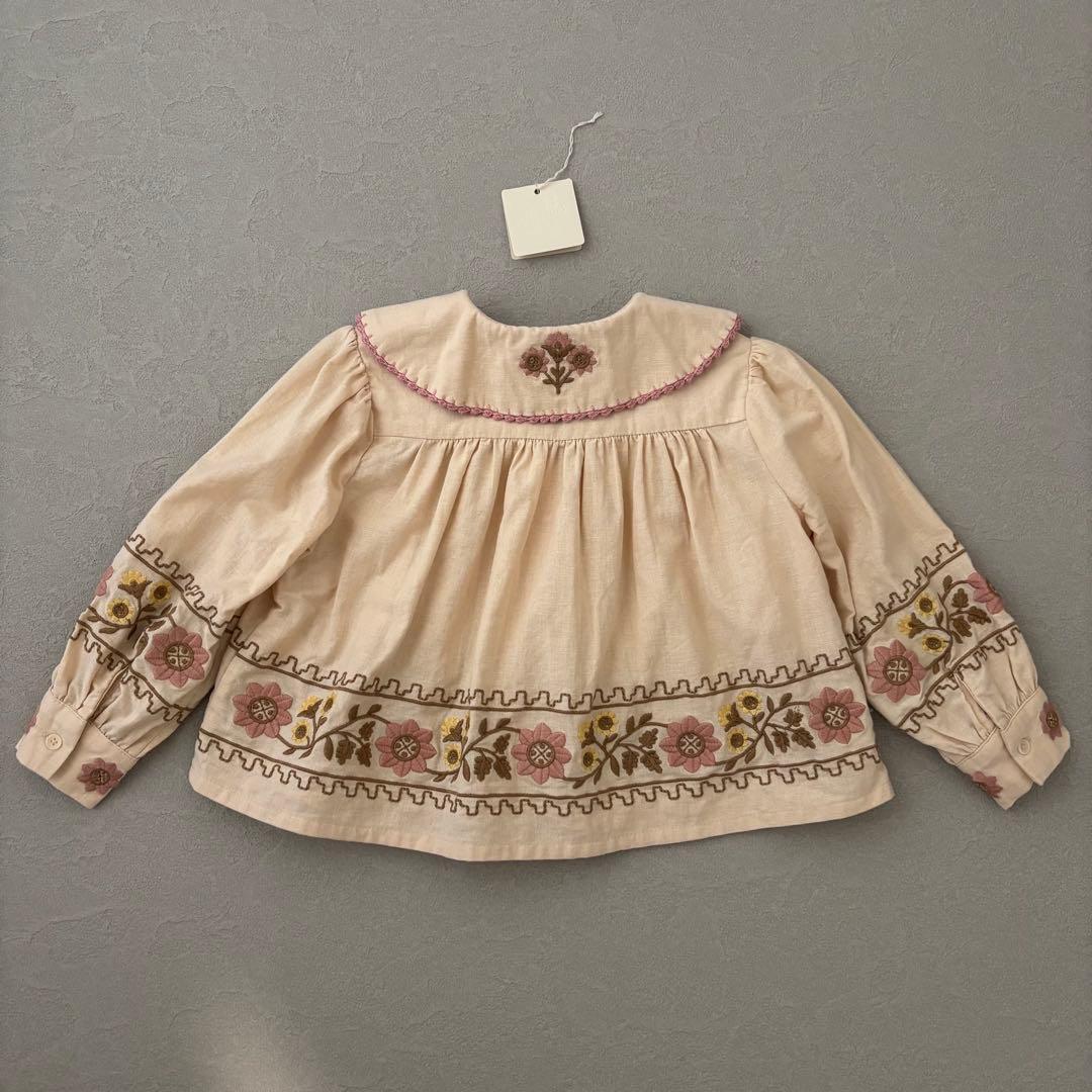 トップス Carlotta Embroidered Blouse / 3-5y