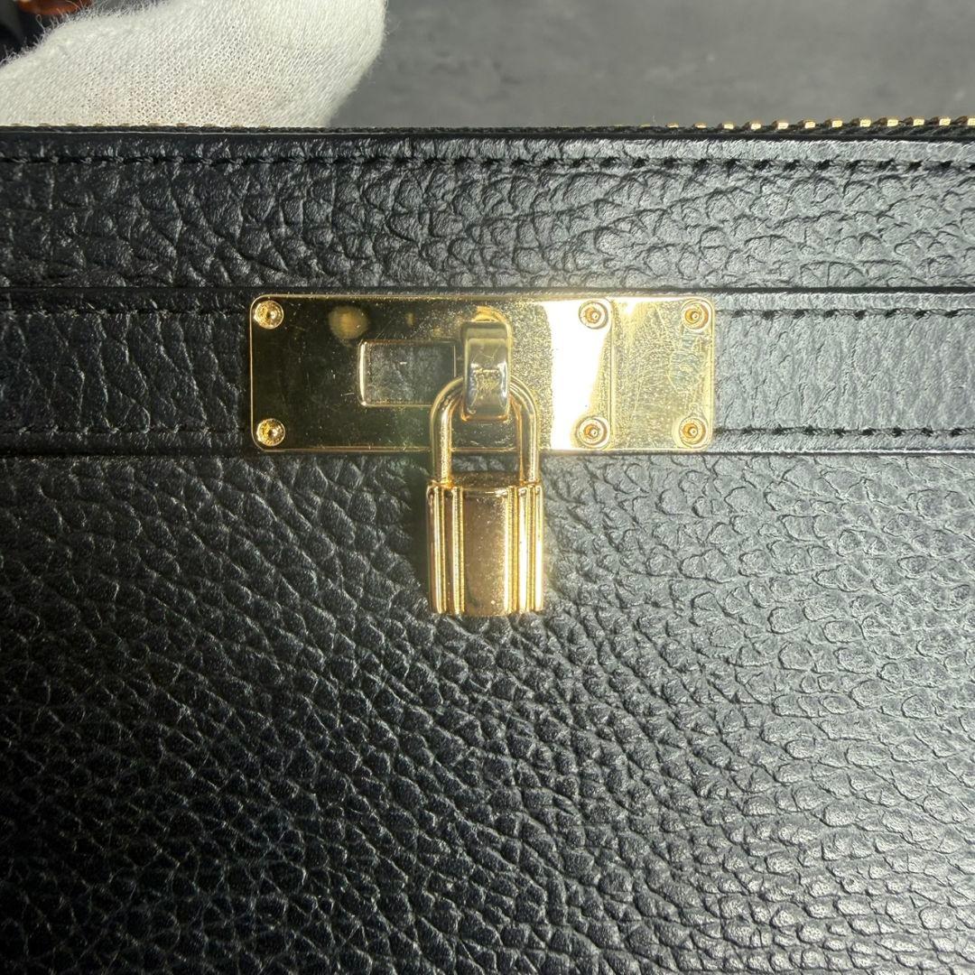 【極美品】傳濱野 ミーティア ウォレット 黄金比シリーズ 長財布 皇室御用達