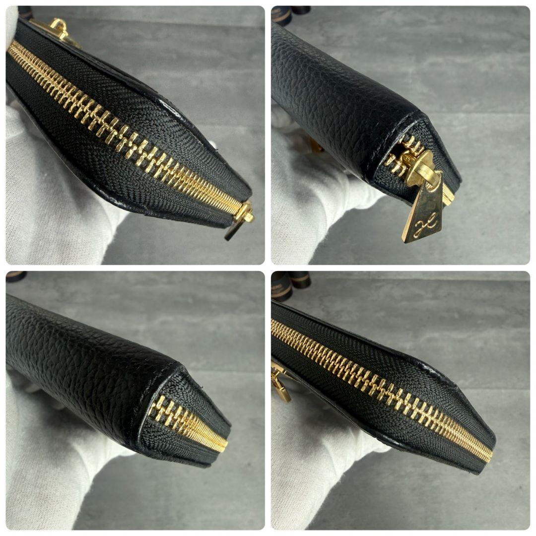 【極美品】傳濱野 ミーティア ウォレット 黄金比シリーズ 長財布 皇室御用達